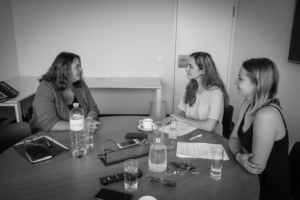 Interview Sonja Wind und Melanie Strobl